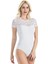 - Yarım Kol Dantelli Kadın Body 338 1