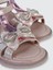 Kız Çocuk Sandalet 31-35 Numara Pudra 5