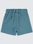 Erkek Çocuk Şort Indigo Renkli Normal Bel Cep Detaylı 6-18 Ay 2