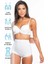 Modlive Beyaz Emay 2057 Yüksek Bel Masajlı Slip Korse 5