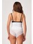 Modlive Beyaz Emay 2945 Tül Karyokalı Slip Lazer Korse 2