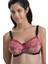 Modlive Siyah Bordo Emay 148 B Balenli Toparlayıcı Sütyen 2