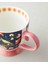 Wingy New Bone China Kupa 460 ml Lacivert 3