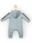 Baby Marka Nke Desen Kapşonlu Tulum Unisex 6-24 Ay 2