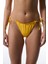 Sarı Super Frill Bağlamalı Düşük Bel Bikini Altı 5