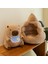Sevimli Önlük Capybara Bebek Peluş Oyuncak Yastık Bebek Tatil Hediyesi (Yurt Dışından) 2