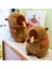 Patates Kızartması Sırt Çantası Capybara Peluş Oyuncaklar Bebek Yastık Tatil Hediyesi (Yurt Dışından) 2