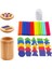 Ahşap Eşleştirme Oyuncakları Montessori Renk Eşleştirme Sıralama Çubuğu Denge Oyuncak Ince Motor Becerileri Matematik Öğrenme Eğitici Oyuncaklar Çocuk Renk:b (Yurt Dışından) 1