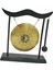Gong Süsleme Pirinç Feng Shui Masaüstü Gong Rüzgar Gongları Çin Gong Çanı A (Yurt Dışından) 5