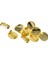 20MM Korsaj Broş Düğme I Boş 10 Altın (Yurt Dışından) 5