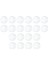 Yarım Yuvarlak Flatback Bilezikler Anahtarlı Cabochons 20MM 20 (Yurt Dışından) 5