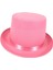 Üst Şapka Düz Üst Korkak Sihirbaz Şapkası Sahne Performansı Için Gece Kulübü Festivali Pembe (Yurt Dışından) 4