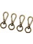 4pcs Döner Snap Hooks Tokası, Köpekler, Sırt Çantaları, Torbalar, Bronz Için Istakoz Kıdamları Kanca (Yurt Dışından) 5