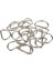 100 Metal D S Dokuma Tokaları Çemberleme Kemerleri Çanta Lehimsiz Dıy 15X10X2MM (Yurt Dışından) 5