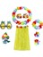 8'i 1 Çim Kolye Luau Parti Kostüm Sarı 60CM (Yurt Dışından) 2