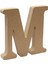 Ahşap , Harfler, Sayı Panoları, Askıları, Dekoratif M (Yurt Dışından) 3