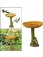 1 Kuş Banyosu Heykeli Çeş Birdfeeder Birdbath Dekorasyon Kurbağa (Yurt Dışından) 4