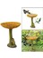 1 Kuş Banyosu Heykeli Çeş Birdfeeder Birdbath Dekorasyon Kurbağa (Yurt Dışından) 5