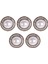 Dıy El Sanatları Süs B Için 5 Rhinestone Düğ Bezemeler Flatback (Yurt Dışından) 4