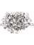 100X Kare Metal Perçinler Dıy Takı Perçinler Piramitler, Ş (Yurt Dışından) 1