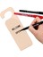 Paket 6pcs Ahşap Kapı Knob Askıları Diy Asma Plak Ofis Boş (Yurt Dışından) 2