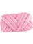 500G Kadife Tıknaz Iplik Kol Örgü Yastık Yıkanabilir Halılar Sepet Yastık Açık Pembe (Yurt Dışından) 4