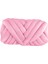 500G Kadife Tıknaz Iplik Kol Örgü Yastık Yıkanabilir Halılar Sepet Yastık Açık Pembe (Yurt Dışından) 5
