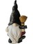 Reçine 22 cm Gnome Heykeli Açıılar I Heykelcik Çim Taşınma Hediye El Sanatları (Yurt Dışından) 2