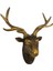 Çiftlik Evi Ir Için Monte Geyik Kafası Heykelcik Heykeli (Yurt Dışından) 2