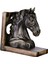 Kitaplık Ofisi Süslemesi Için Retro Style Horse Head Heykeli Heykelcik Kitaplığı (Yurt Dışından) 1