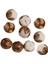 10 Adet Oyma Boncuk Takı Yapımı Için Ahşap Ara Boncuk 1.2cm (Yurt Dışından) 1