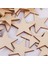 50/25/10 Ahşap Yıldız Zanaat Scrapbooking Süsleme 50 40MM (Yurt Dışından) 4