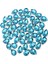 50 Parça Kristal Rhinestones Flatback Boncuk Süsler Giyim Azure Dikiş (Yurt Dışından) 5