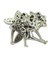 20/50/100 Charms Spacer Mücevher Yapımı 21X16MM (Yurt Dışından) 3