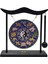 Gong Süsleme Pirinç Feng Shui Masaüstü Gong Rüzgar Gongları Çin Gong Çan F (Yurt Dışından) 3