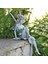 Reçine Bahçesi Peri Heykeli Çeşme Ledge Heykel Heykel Süsleme Gri (Yurt Dışından) 3