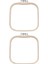 2x Çapraz Zanaat Çerçevesi Dekorasyon Çapraz Ş Çember 16CMX16CM (Yurt Dışından) 1