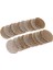 20 Doğal Çok Delikli Ahşap Kolye Sayılan Çapraz Ş Takı 60X45MM Oval (Yurt Dışından) 1
