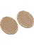 20 Doğal Çok Delikli Ahşap Kolye Sayılan Çapraz Ş Takı 60X45MM Oval (Yurt Dışından) 3