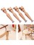 4pcs Nakış Çerçeve Bacaklar Çember Nakış Stand Çember Ahşap Nakış Çapraz Uzunluk 14 cm (Yurt Dışından) 5