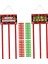 Festival Oturma Odası Noel Dekorasyonu Için 2 Noel Kartı Elk Bells (Yurt Dışından) 2