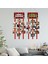 Festival Oturma Odası Noel Dekorasyonu Için 2 Noel Kartı Elk Bells (Yurt Dışından) 4