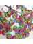 50 Yenilik Yuvarlak Göşağı Ahşap Düğ Dıy Ş Scrapbooking Craft Için 25MM (Yurt Dışından) 2