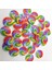50 Yenilik Yuvarlak Göşağı Ahşap Düğ Dıy Ş Scrapbooking Craft Için 25MM (Yurt Dışından) 3