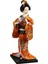 Japon Geyşa 9" Oryantal Kimono Raf Üstü Üstü C (Yurt Dışından) 3