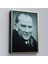 Çerçeveli Atatürk Portre Tablosu Mustafa Kemal Atatürk Dikdörtgen Dekoratif Kanvas Tablo-57 3