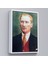 Çerçeveli Atatürk Portre Tablosu Mustafa Kemal Atatürk Dikdörtgen Dekoratif Kanvas Tablo-69 4