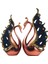 2pcs Swan Lover Heykel Heykel Süsleri Modern Ev Üstü Dekor (Yurt Dışından) 2