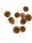 Noel Için 9x Asılı Dizeler Centerpieces (Yurt Dışından) 1
