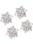 4pcs Alaşımlı Rhinestoneğmeleri Dekorasyon Sızıntıları Broşlar 4 Pcs 4 Pc (Yurt Dışından) 1